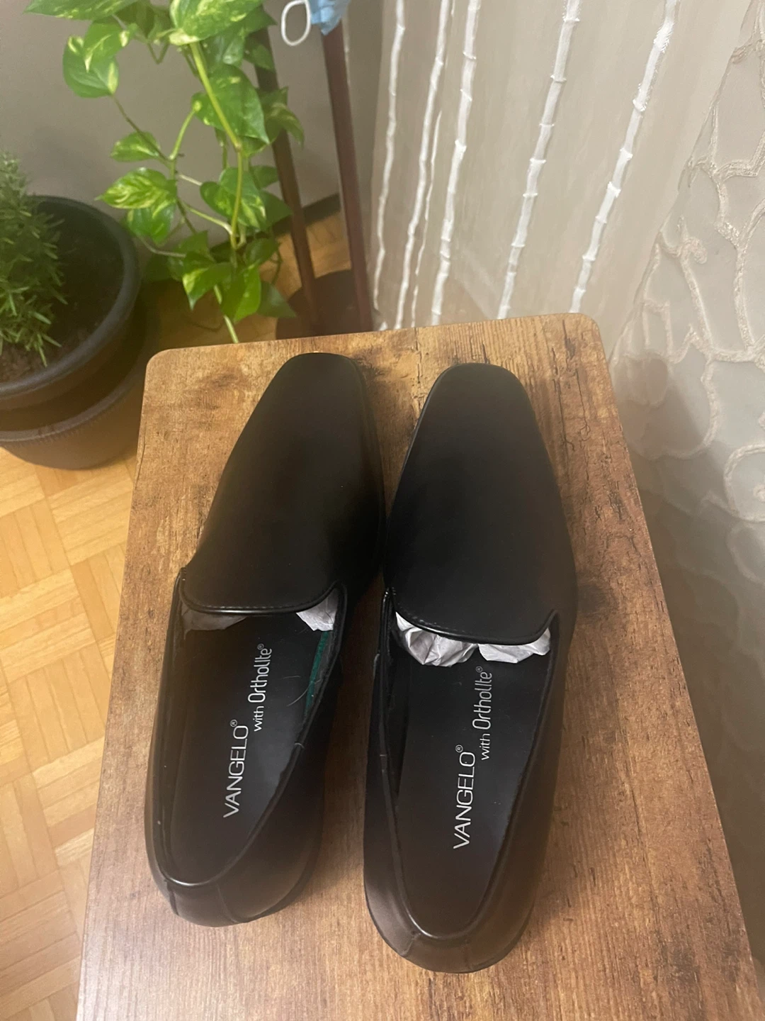 Vangelo Black Leather Loafers - photo 2