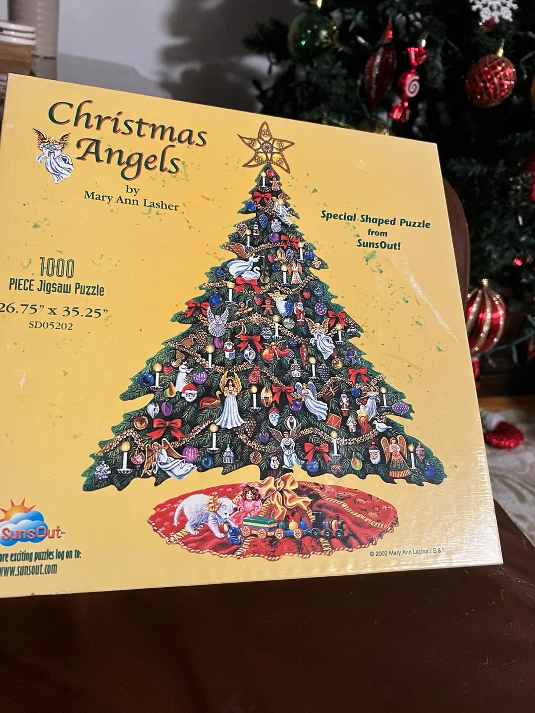 SunsOut Christmas Angels 1000 Piece Jigsaw Puzzle