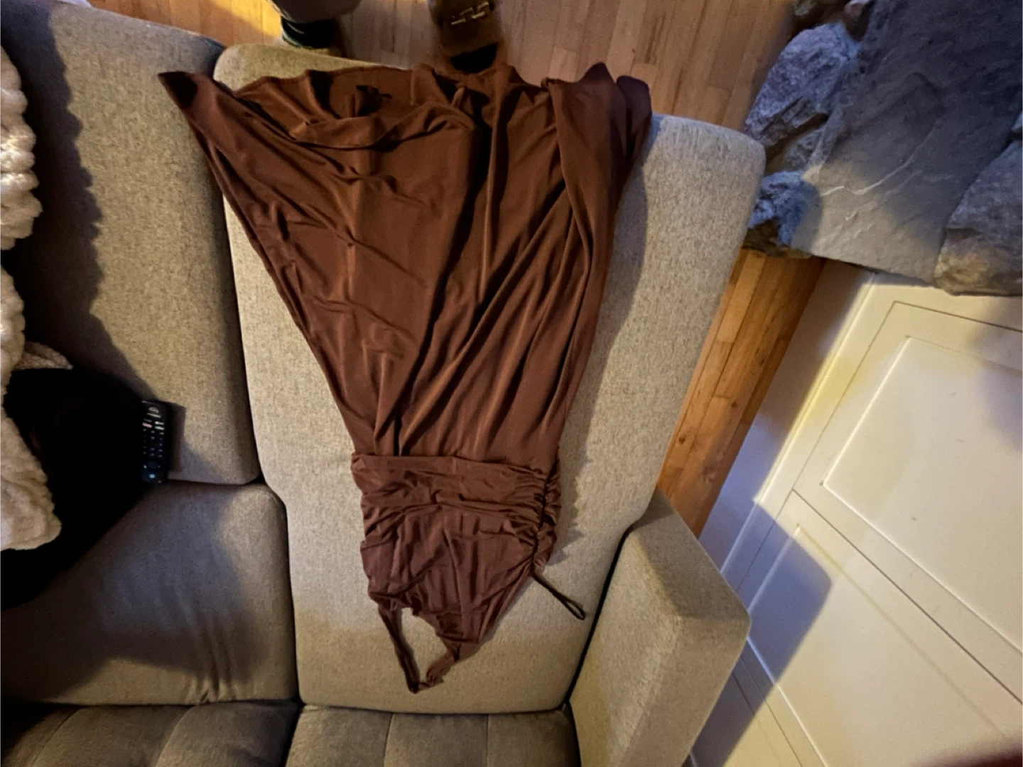 BCBGMAXAZRIA Brown Dress m- l - photo 2
