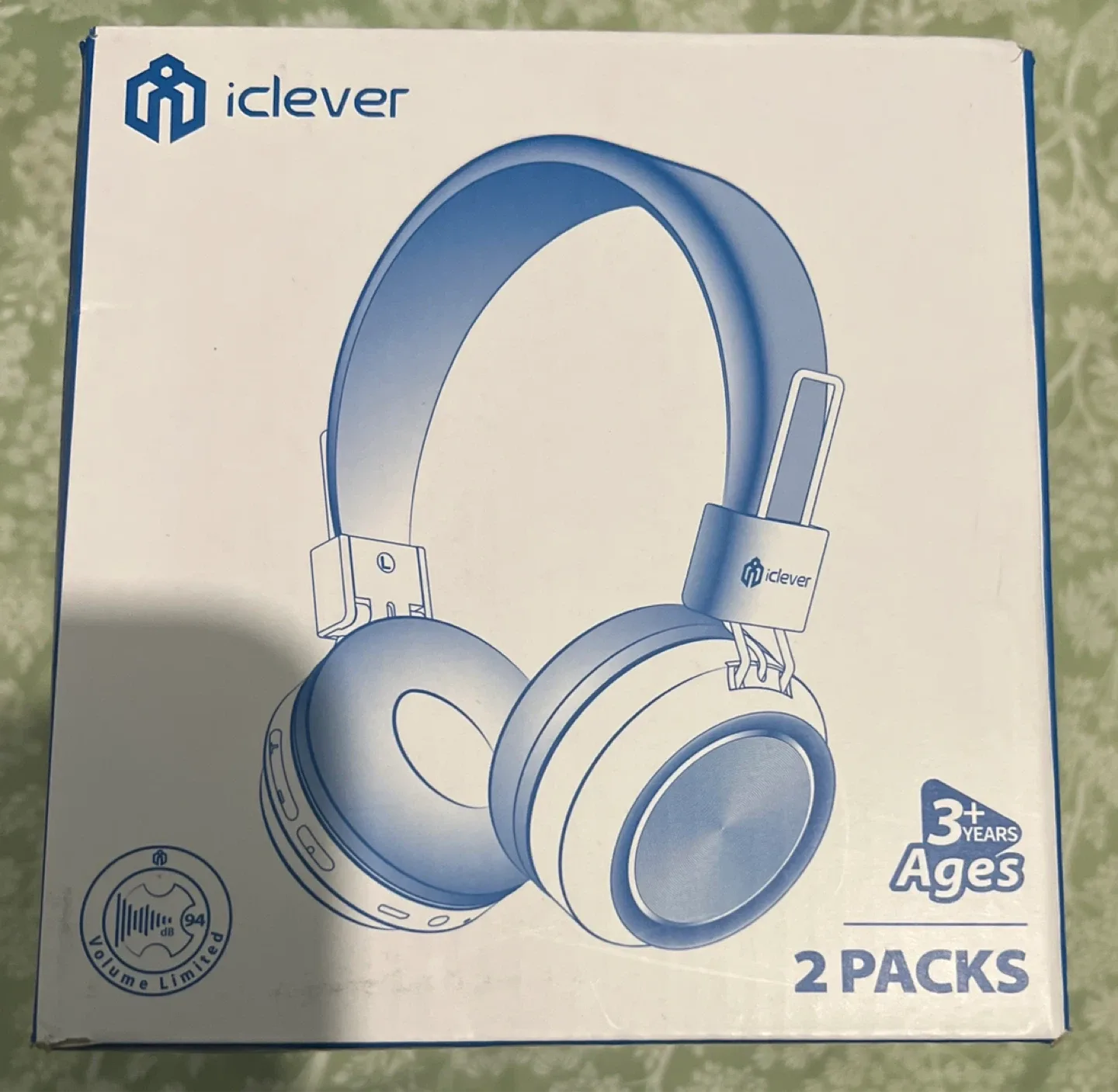 New iClever BTH03 Kids Headphones - 2 Pack