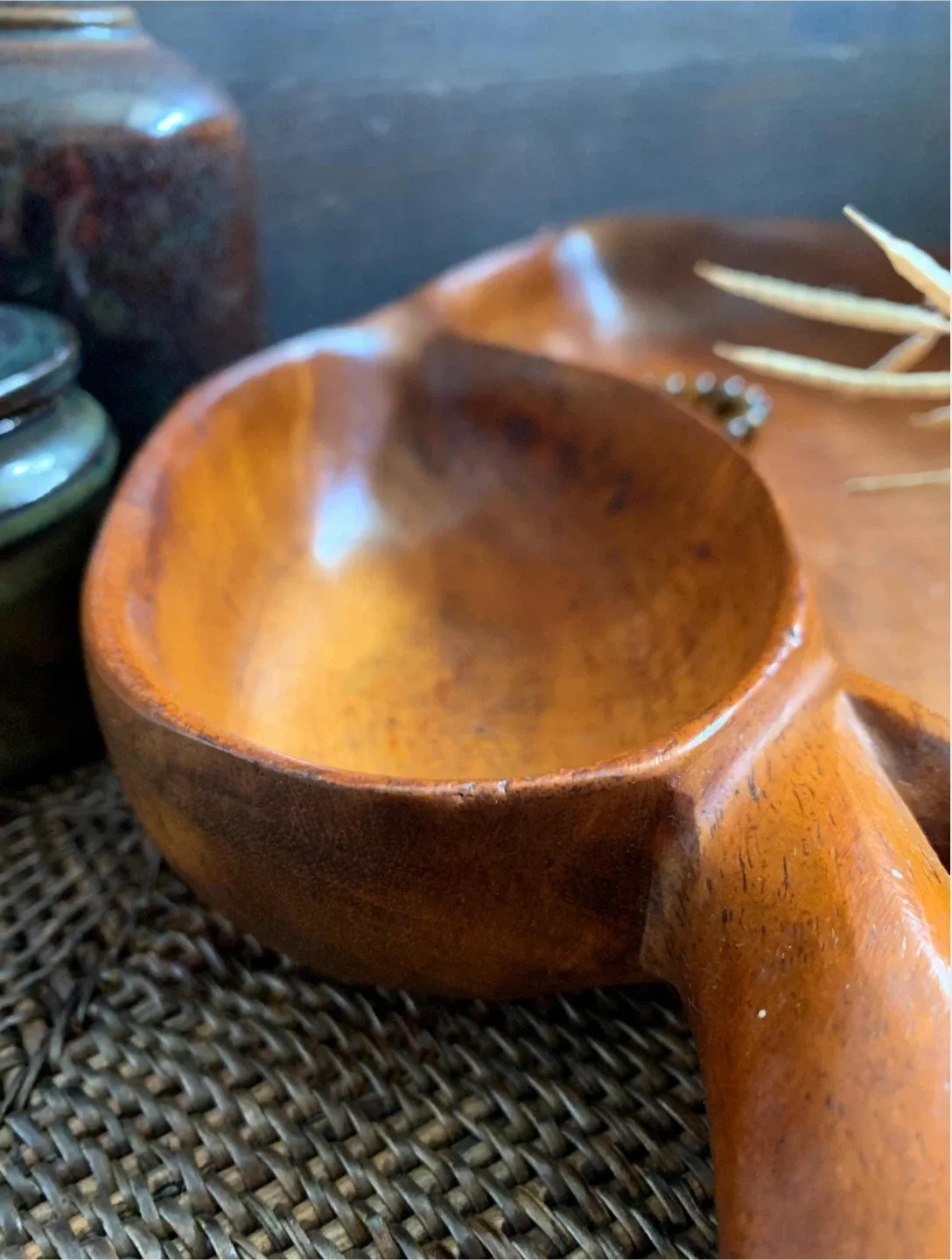 #🎁idea•Vintage Wood Bowl image indicator(6)