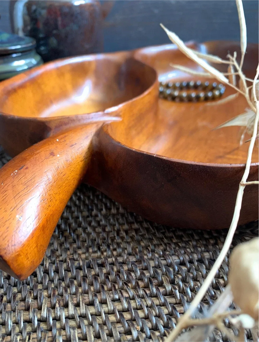 #🎁idea•Vintage Wood Bowl image indicator(3)