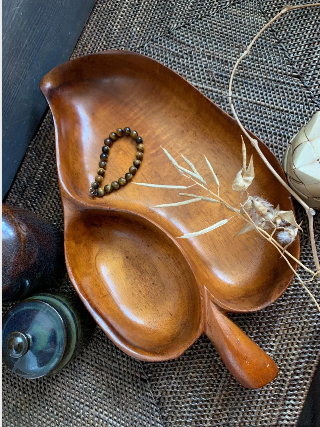 #🎁idea•Vintage Wood Bowl