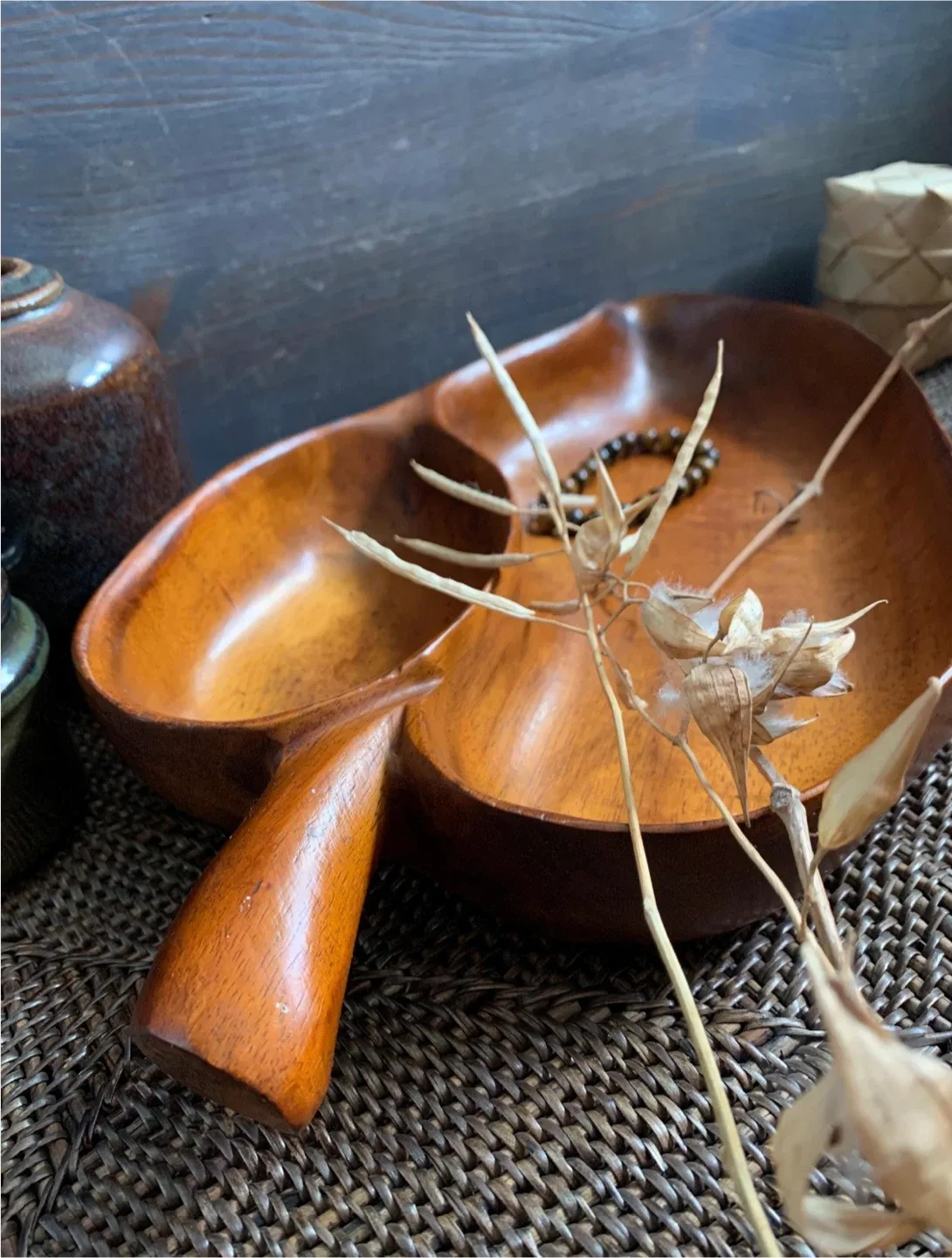 #🎁idea•Vintage Wood Bowl image indicator(7)