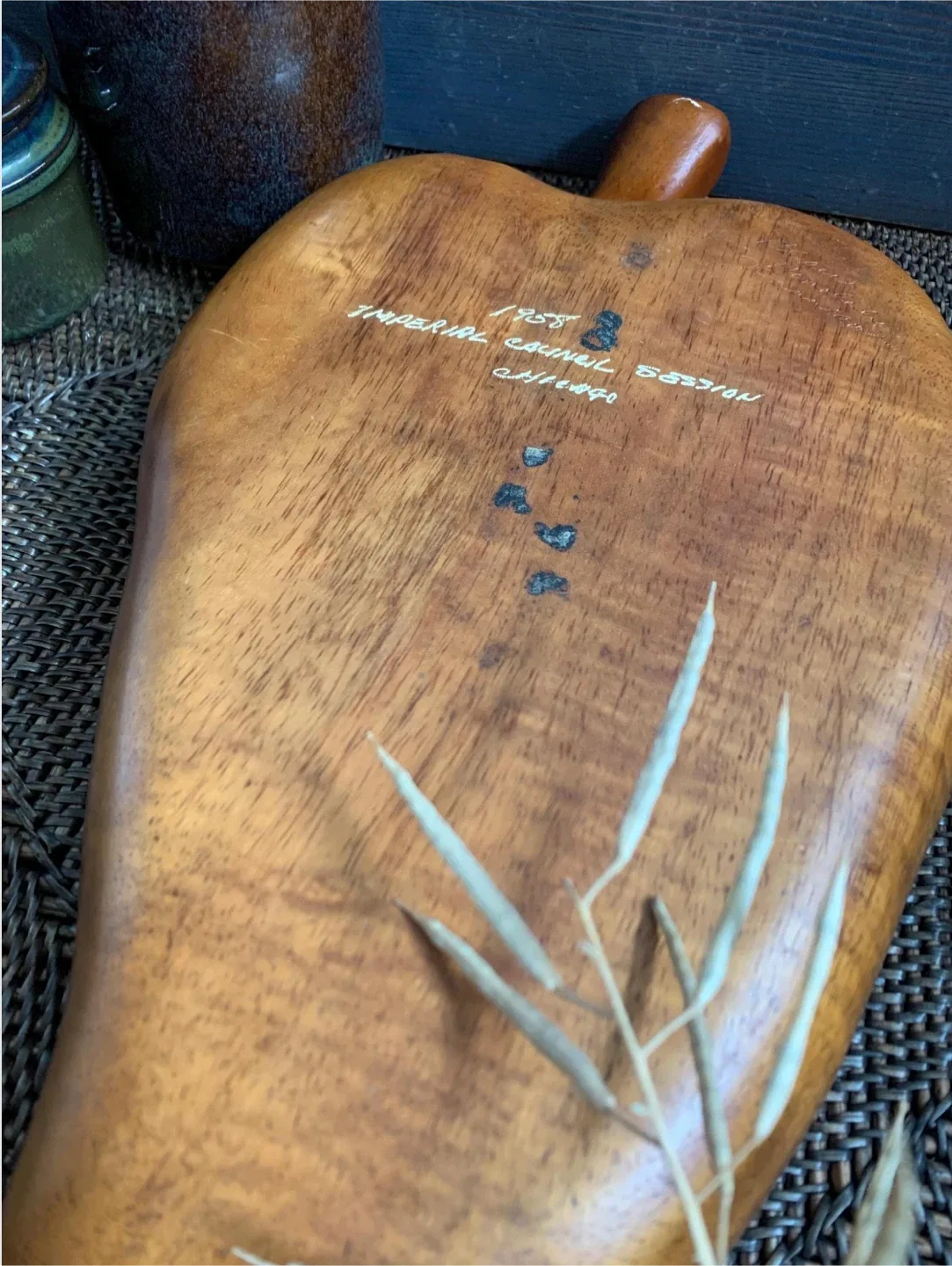 #🎁idea•Vintage Wood Bowl image indicator(10)