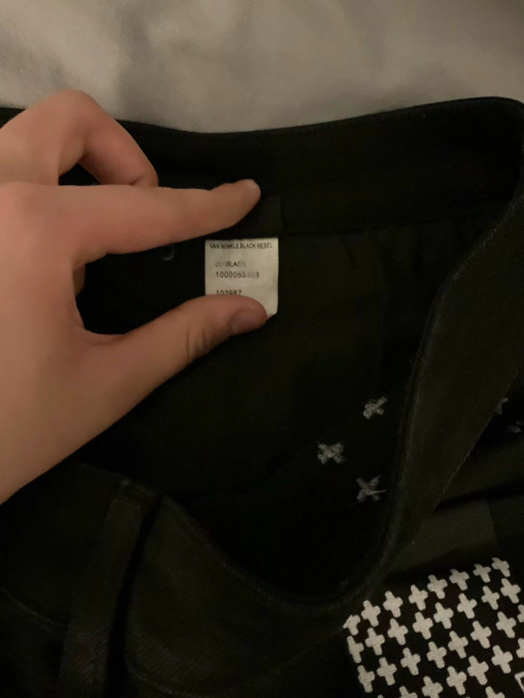 Ksubi Van Winkle Black Rebel Jeans Size 34 - photo 3