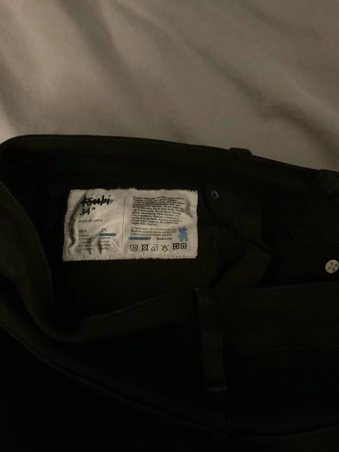 Ksubi Van Winkle Black Rebel Jeans Size 34 - photo 2