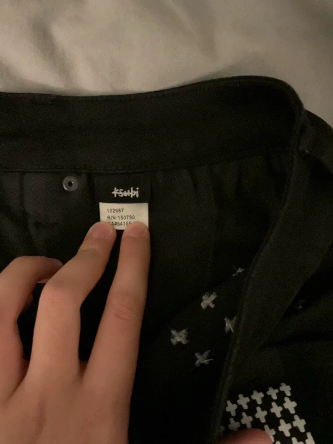 Ksubi Van Winkle Black Rebel Jeans Size 34 image indicator(4)