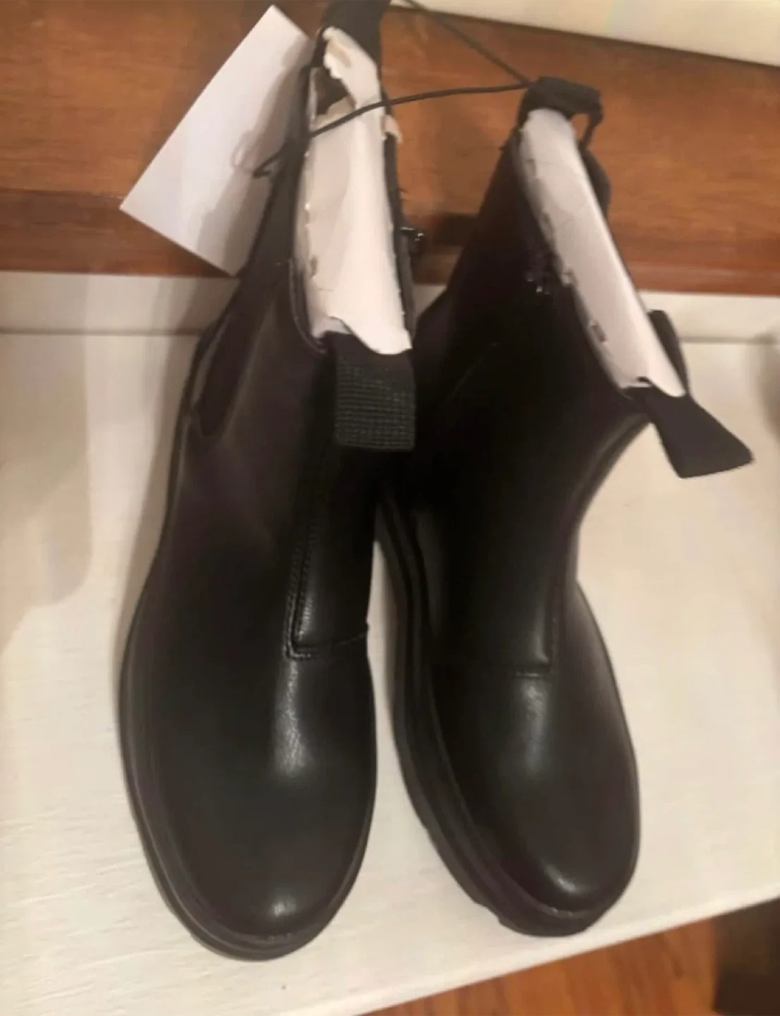 H&M Girls' Chelsea black Boots Size 2.5