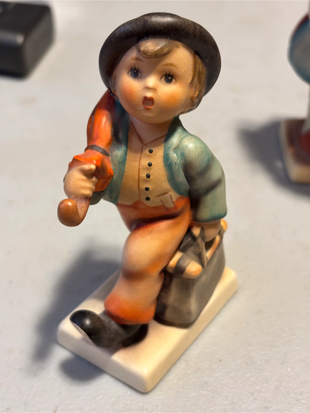 Vintage M.I. Hummel “Merry Wanderer” Figurine