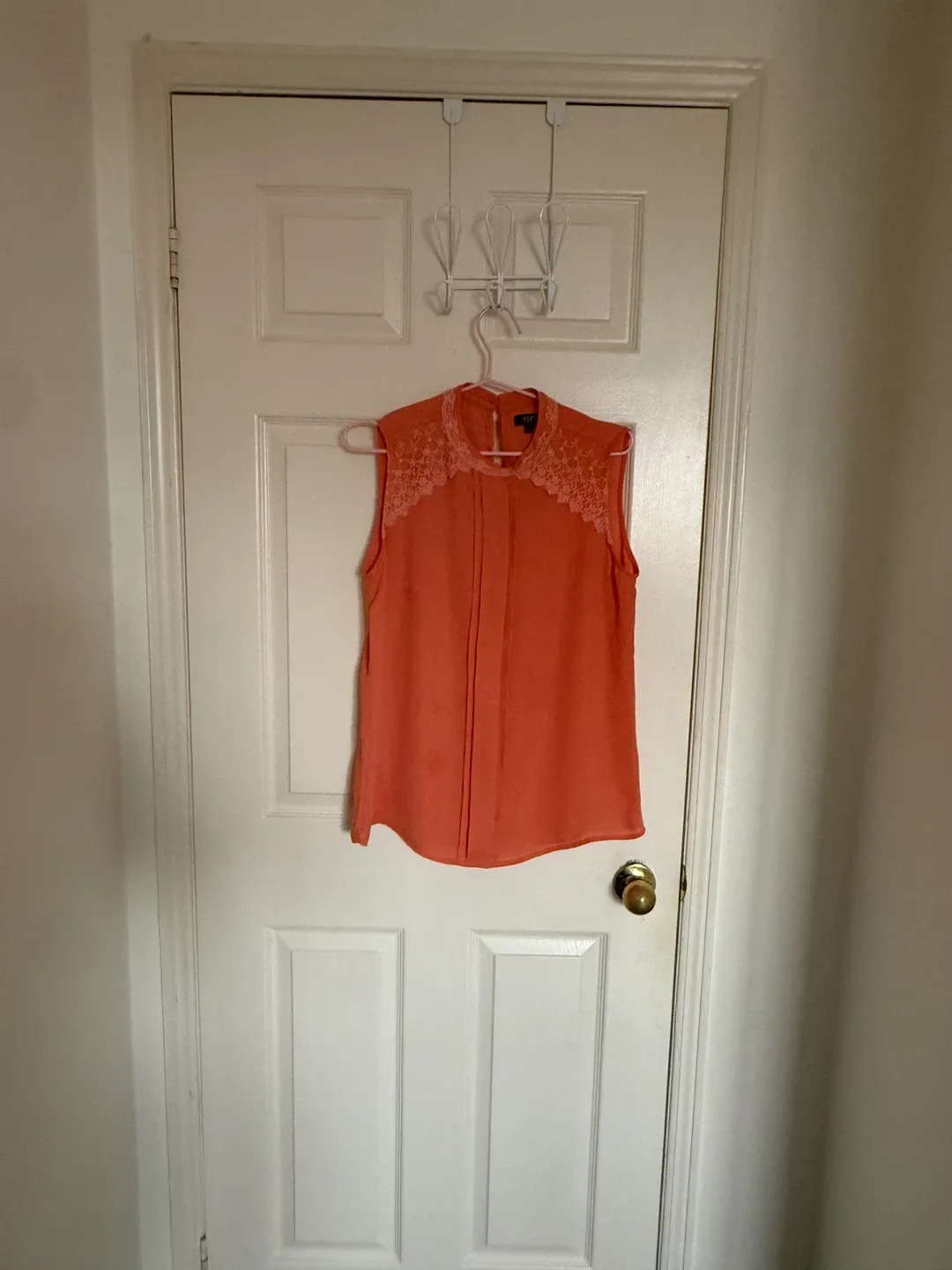 F&F Coral Lace Blouse - XL