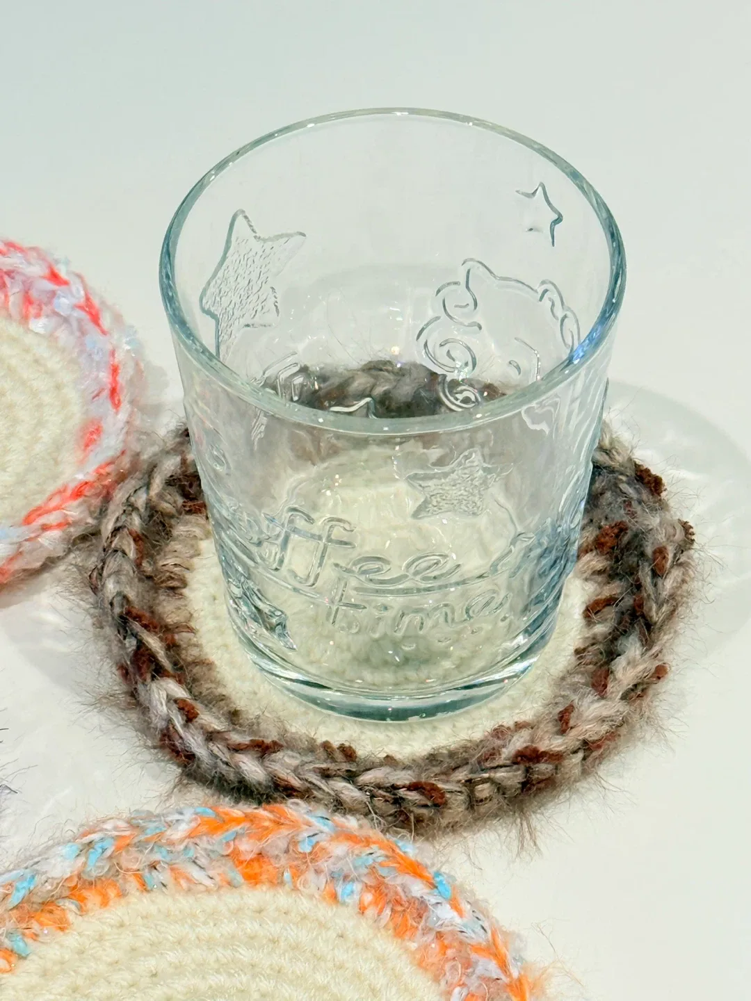 Crochet handmade cup coaster image indicator(5)
