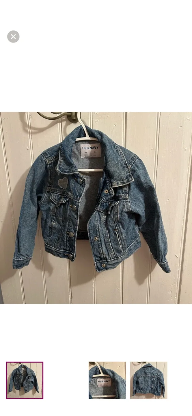 Old Navy Denim Jacket - Size 3T