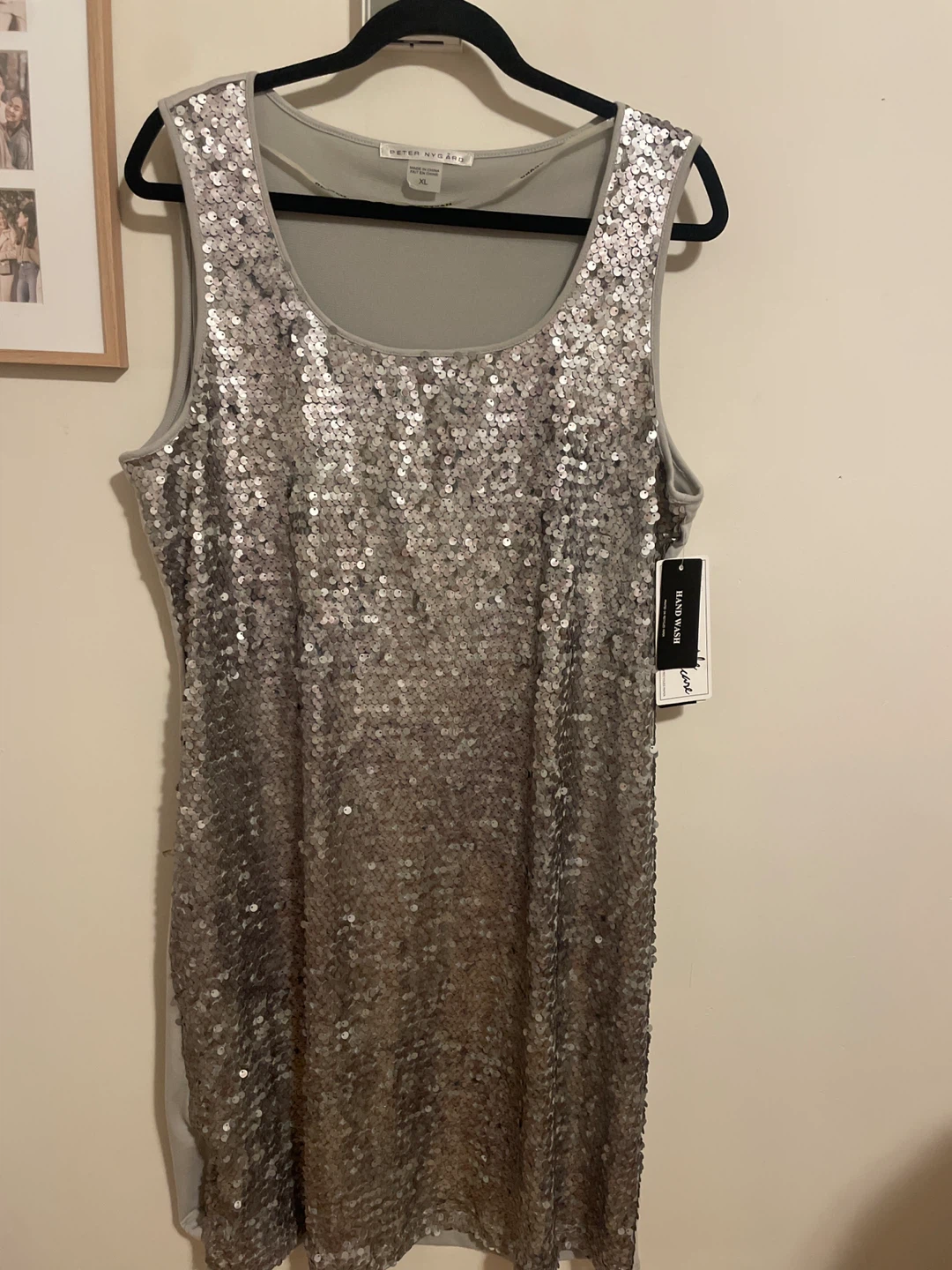 Peter Nygard Sequin Dress - Size XL