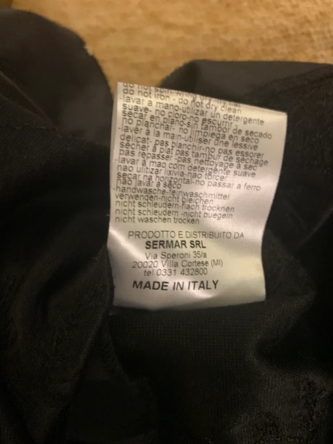 Black & Gold Sequin Tunic Imported from Italy image indicator(6)