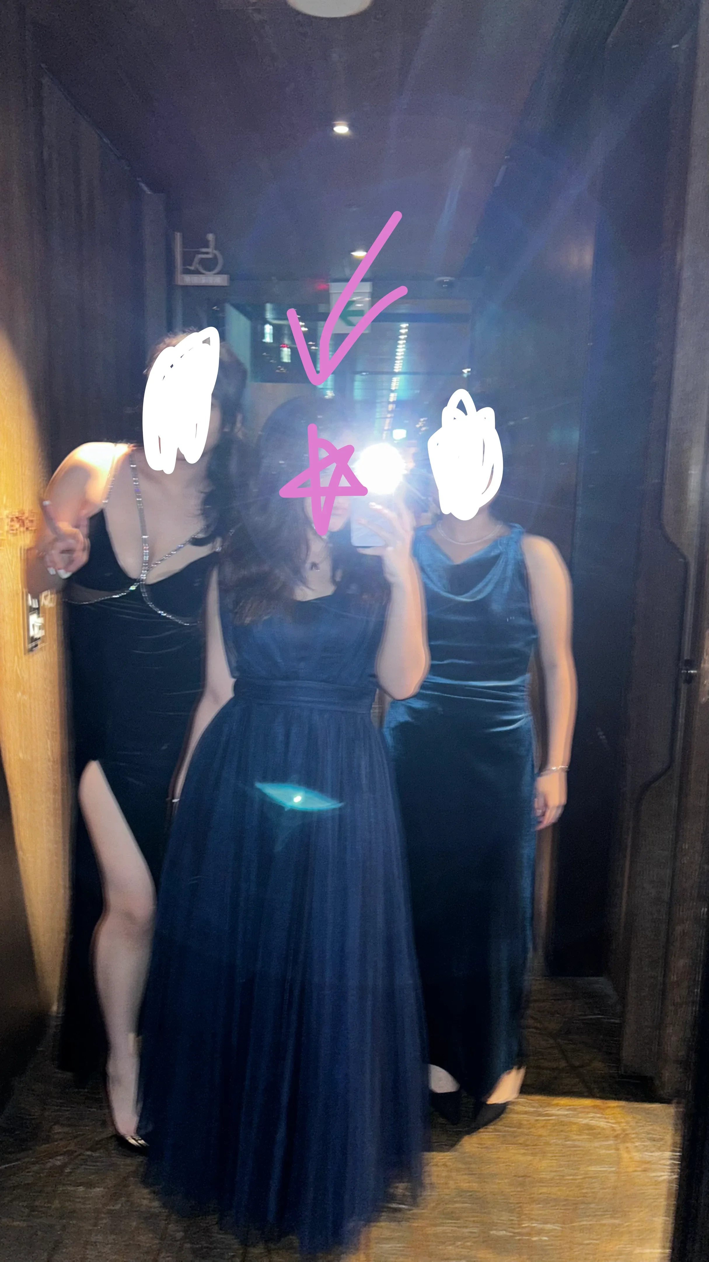 Navy Blue Prom Dress #Cleanout