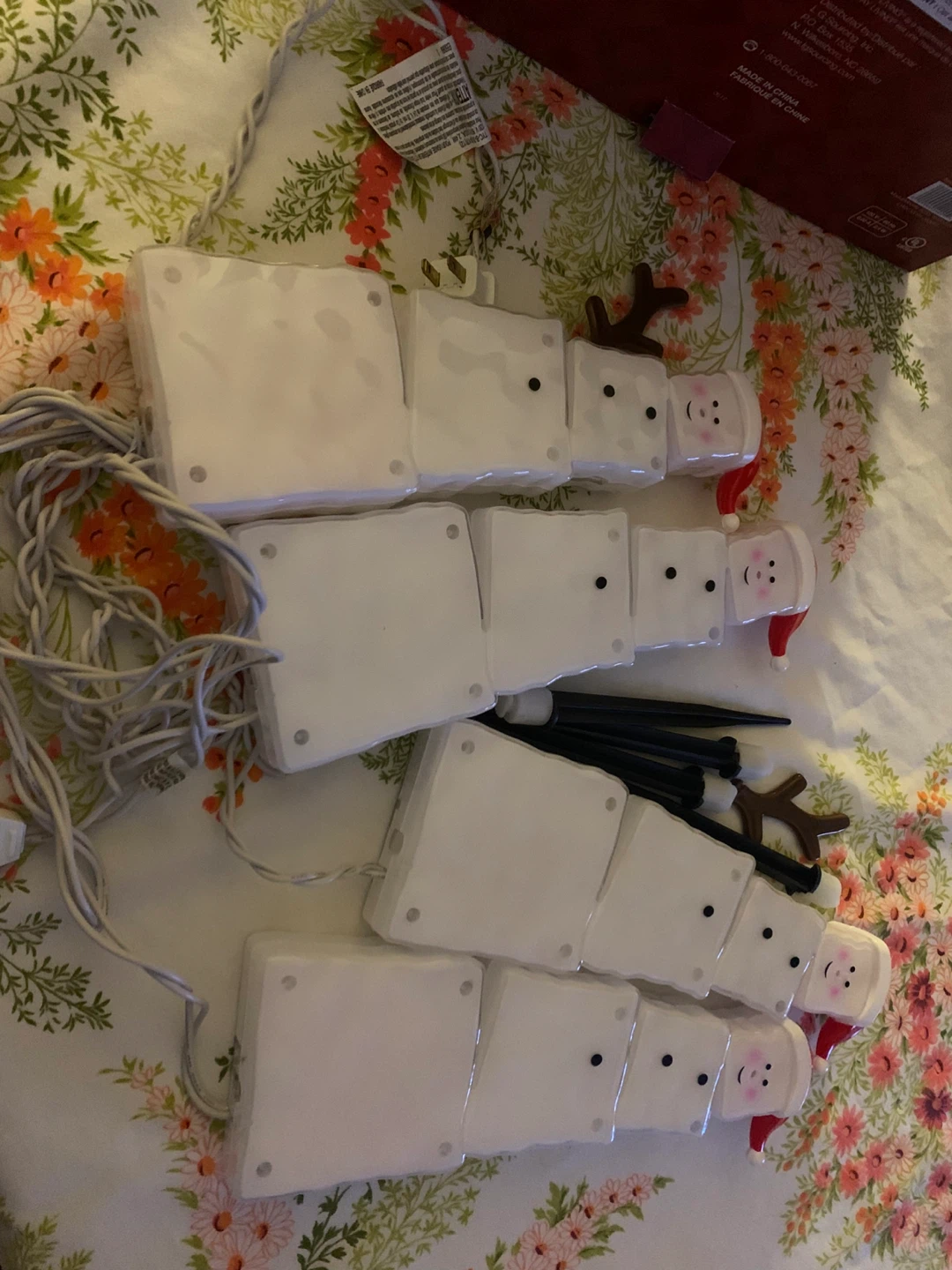 4 LED Snowman Path Lights - photo 3
