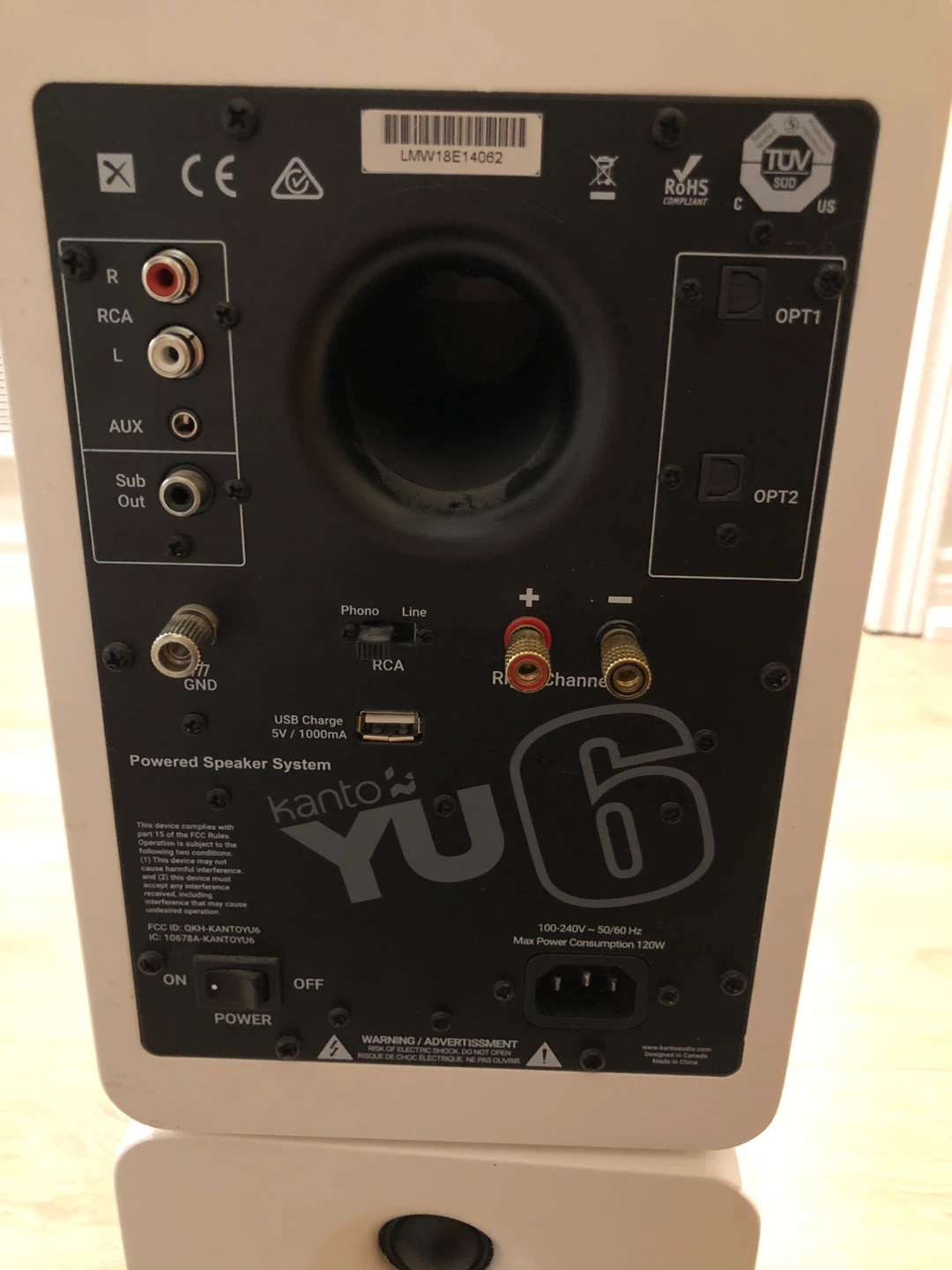 Kanto YU6 Powered Speaker System - White - photo 4