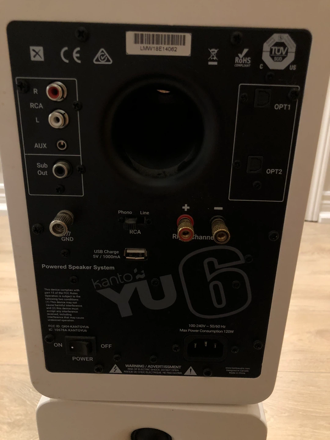 Kanto YU6 Powered Speaker System - White - photo 3