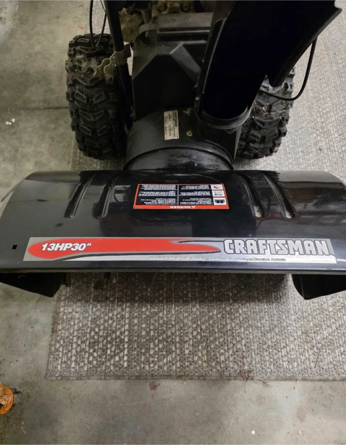 Snowblower image indicator(9)