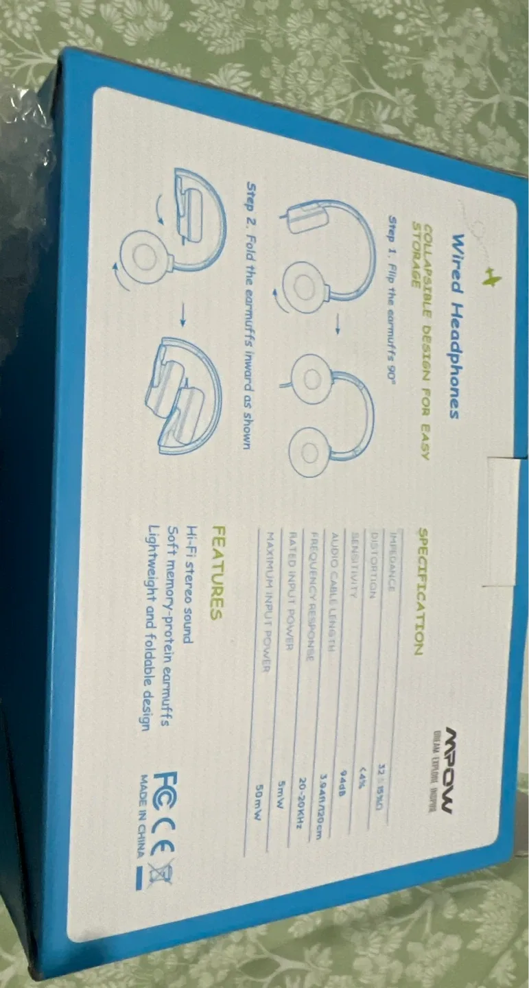 Mpow BH428A Wired Headphones - New in Box! image indicator(3)