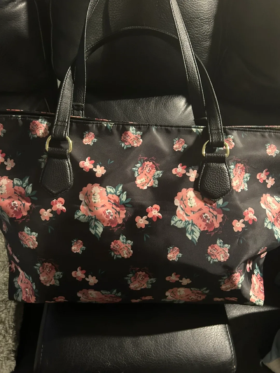 Juicy Couture Floral Tote Bag image indicator(2)