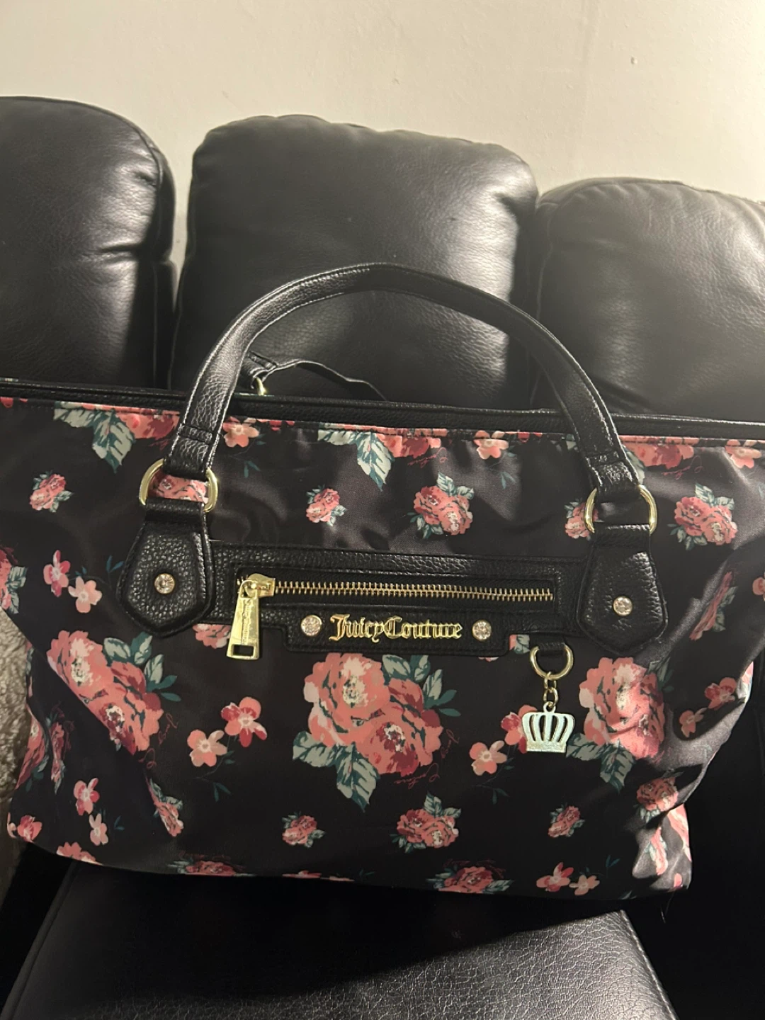 Juicy Couture Floral Tote Bag