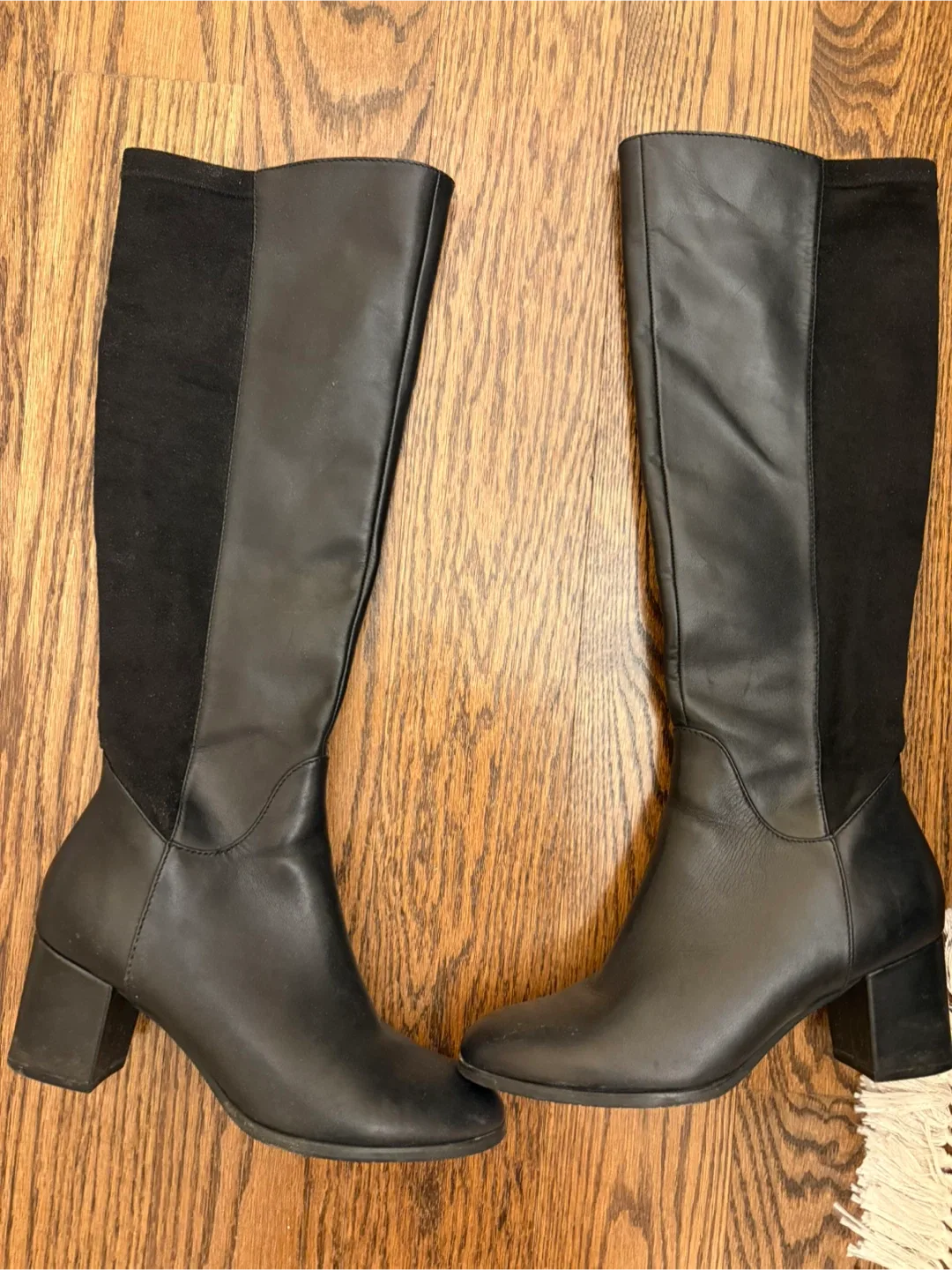 Women’s Black Knee High Boots - Size 7.5