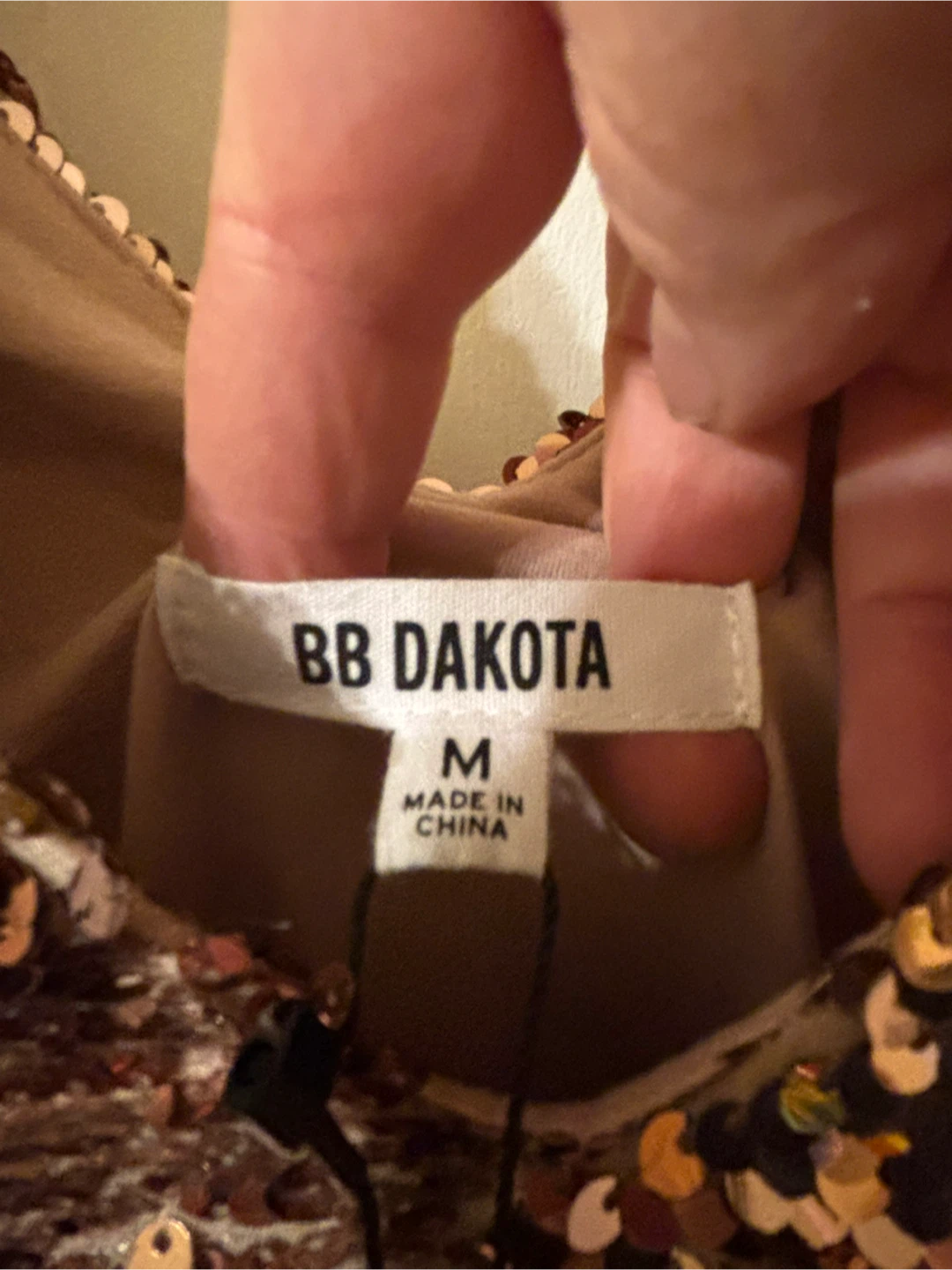 BB Dakota Sequin Dress - Size M - photo 2