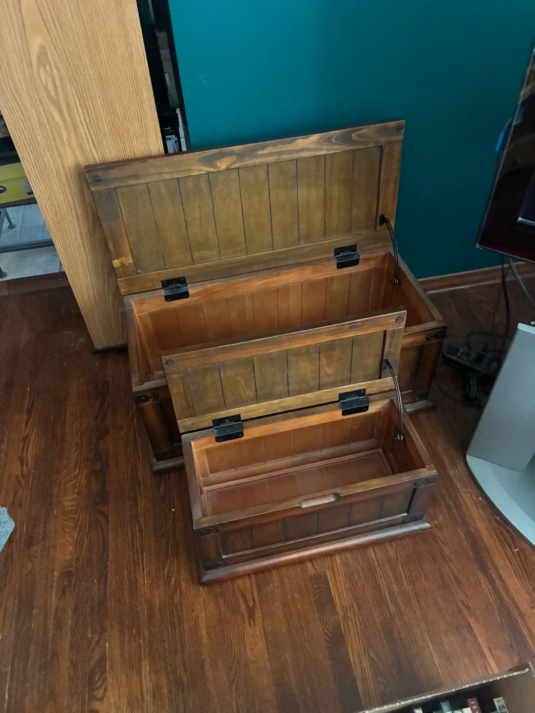 Wooden Storage Chests - Set of Two image indicator(2)