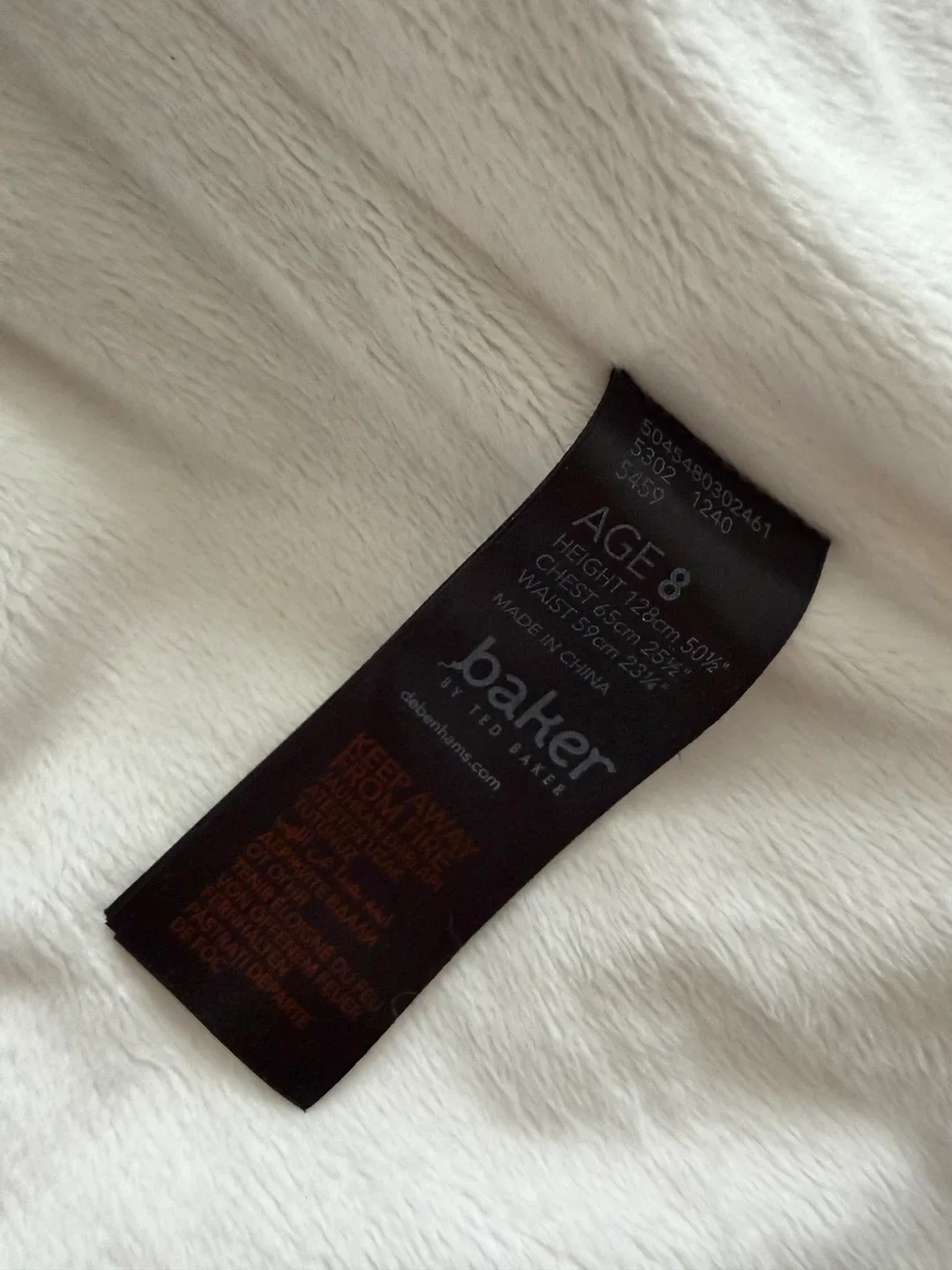 Ted Baker Age 8 Girls' Puffer Jacket image indicator(4)