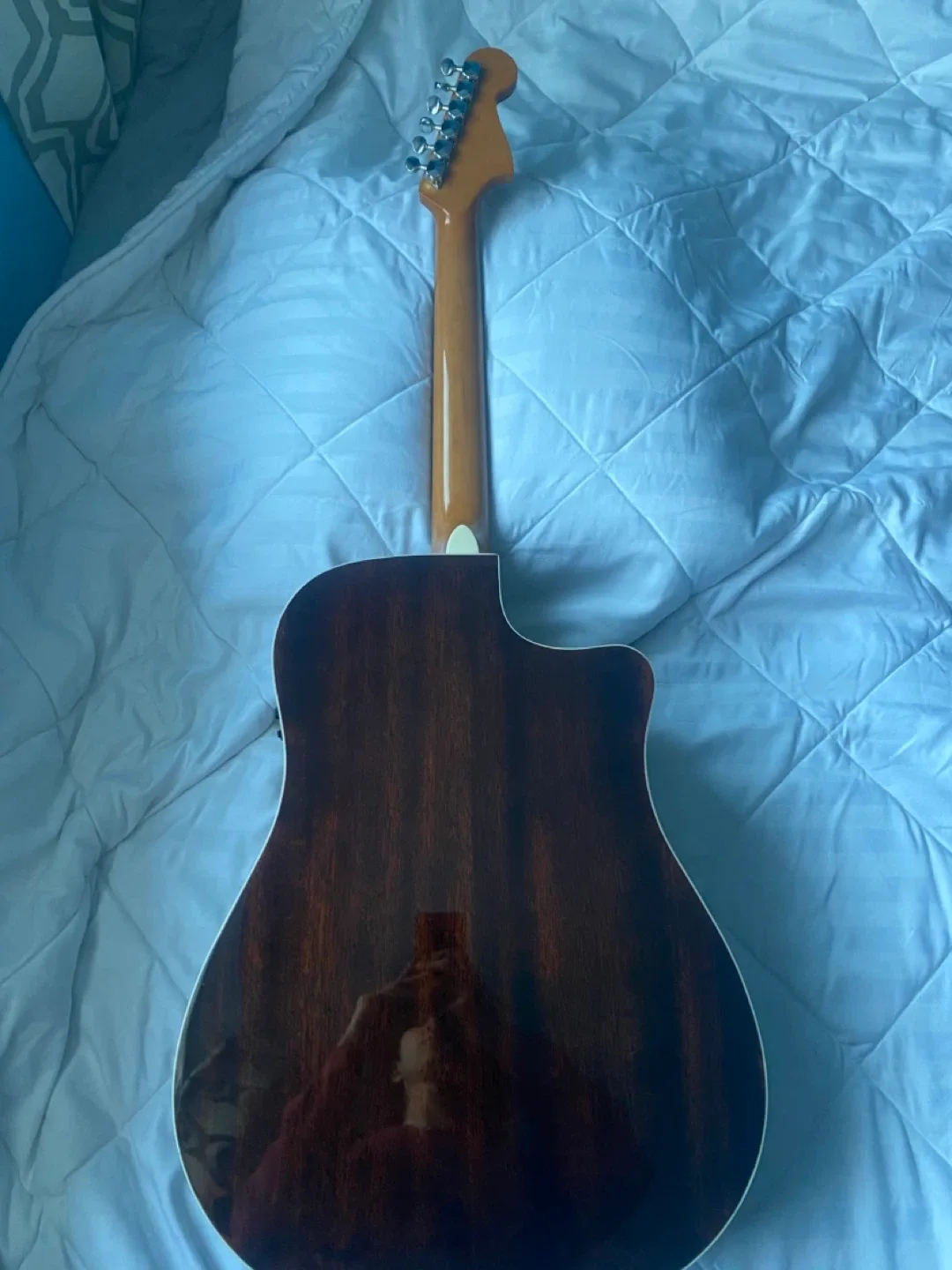 Fender Sonoran SCE LH NAT Acoustic Guitar image indicator(6)