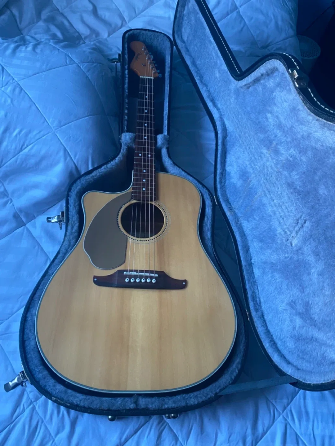 Fender Sonoran SCE LH NAT Acoustic Guitar image indicator(7)