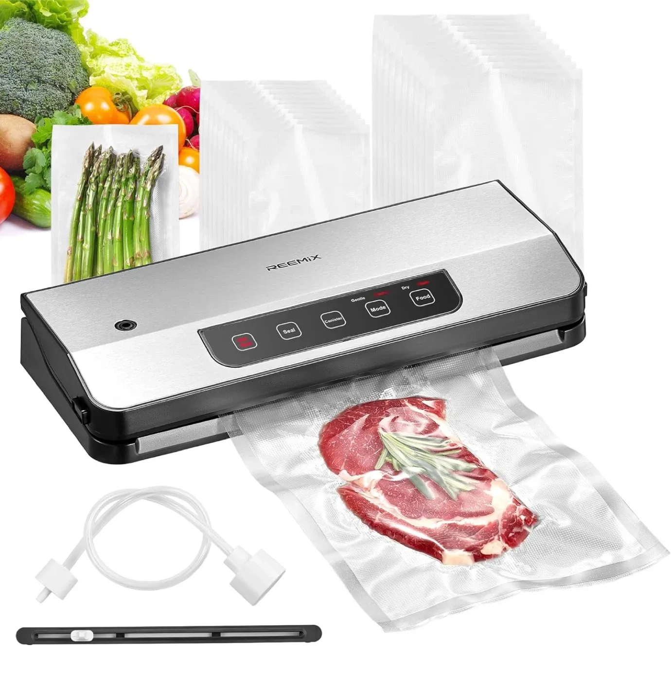 REEMIX Vacuum Sealer Model SJ-2091 image indicator(4)