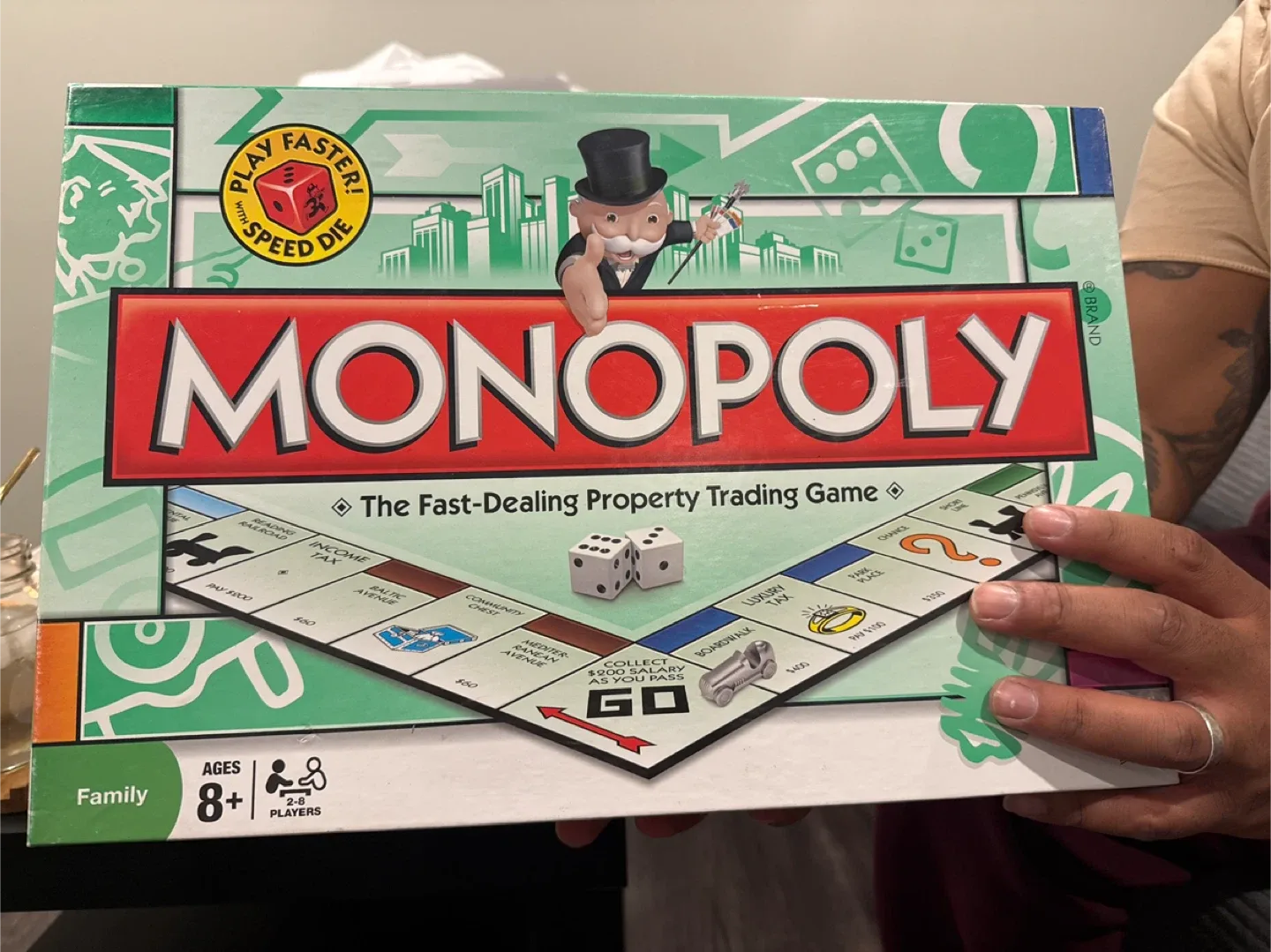 Monopoly Board Game - The Fast-Dealing Property Trading Game