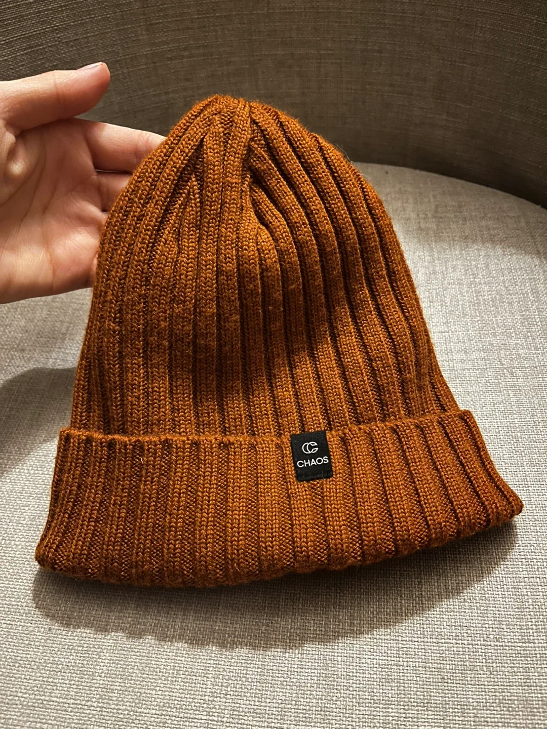 Chaos Merino Wool Beanie - One Size