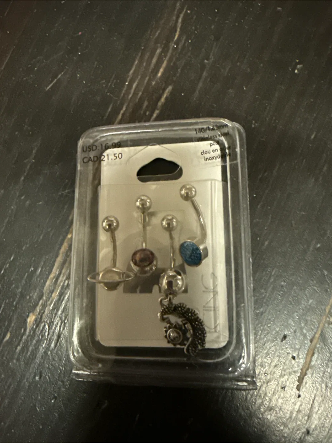 New Body Piercing Set - Belly Rings