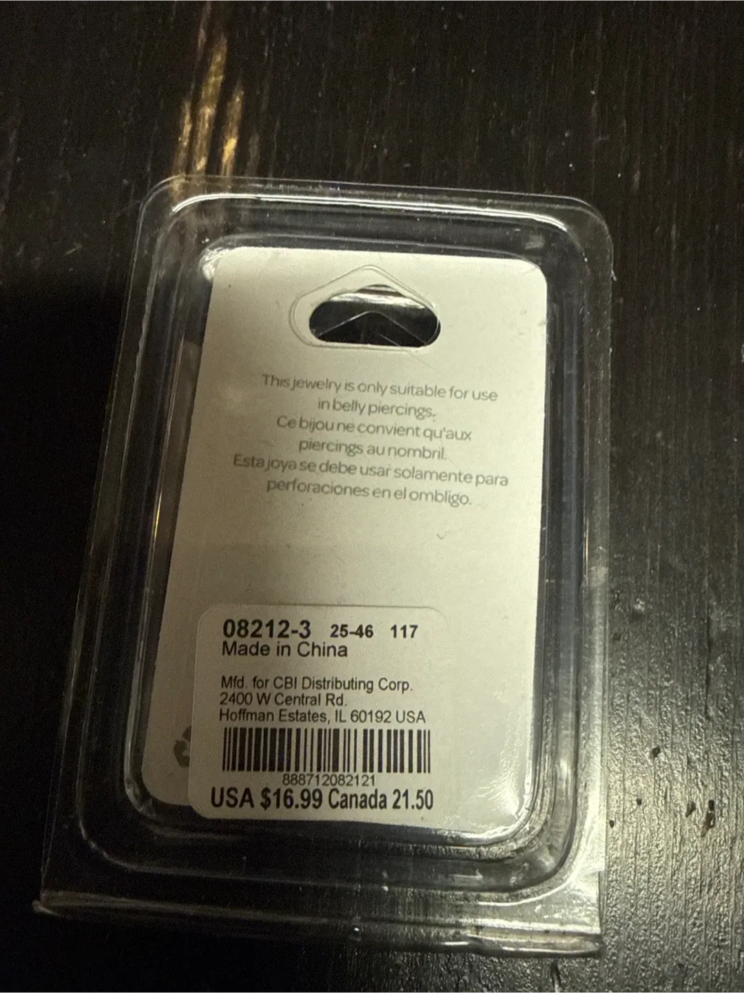 New Body Piercing Set - Belly Rings image indicator(3)