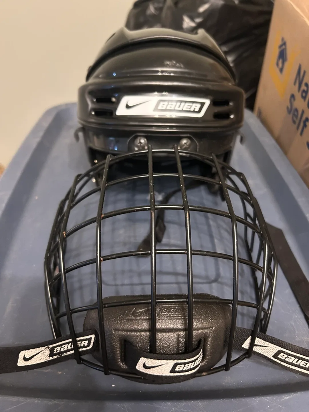 Bauer Hockey Helmet with Cage