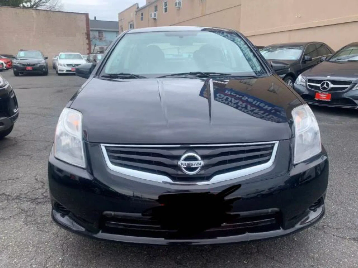 Black Nissan Sentra Sedan