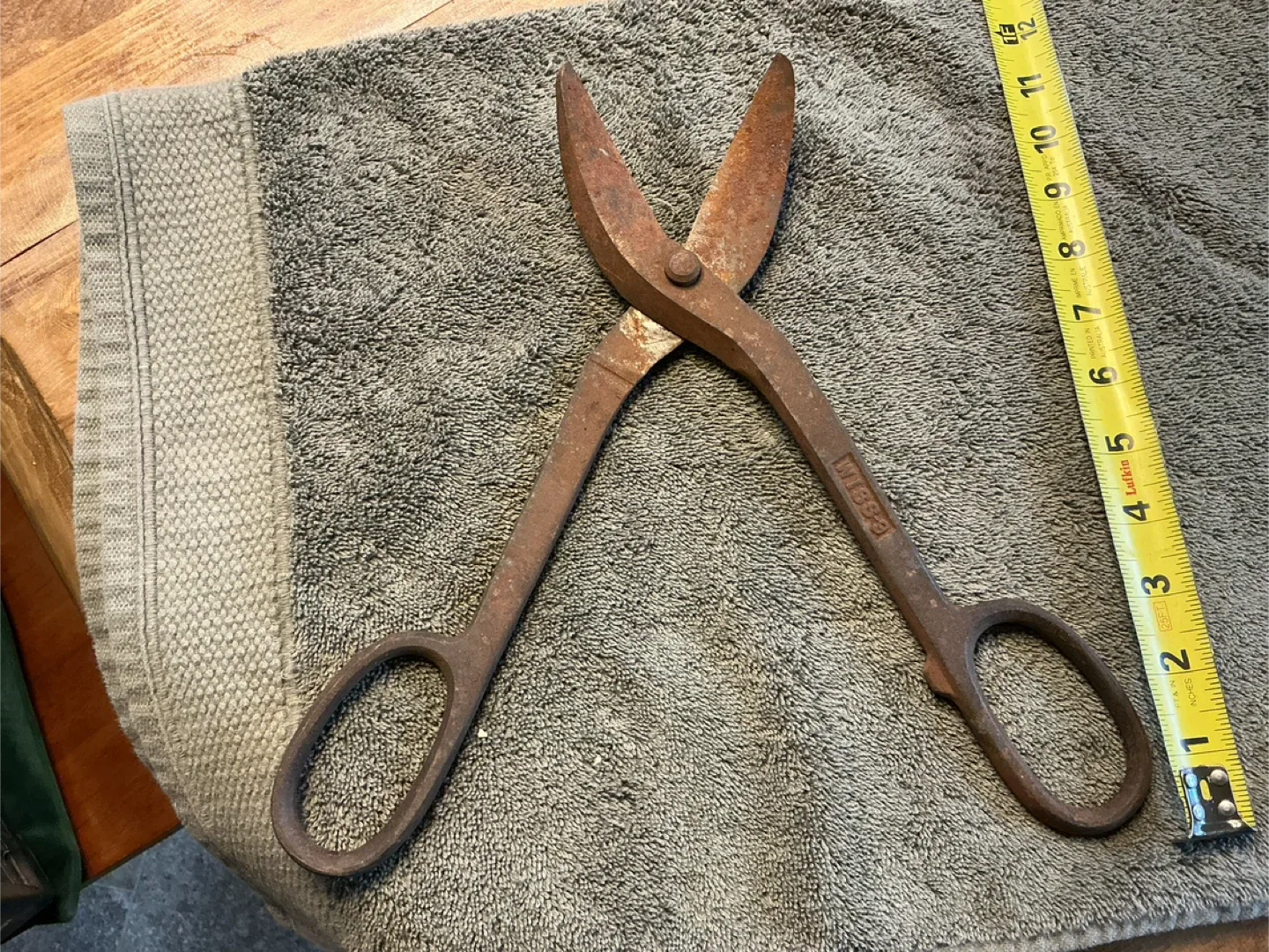 Antique Blacksmith Snips Shears WISS-9 !
