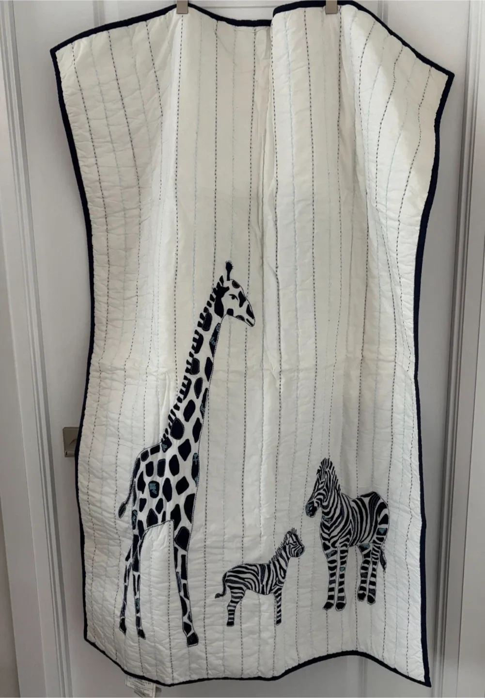 Pottery Barn Kids Reversible Organic Cotton Baby Quilt #Cleanout