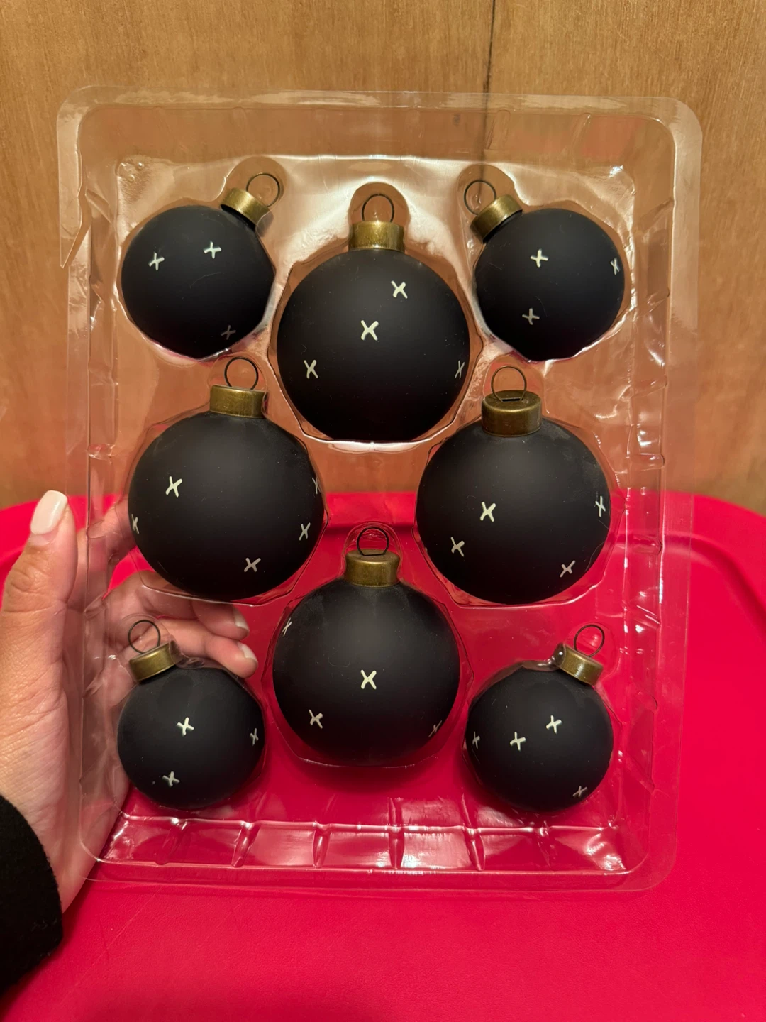 Hearth & Hand Black Christmas Ornaments