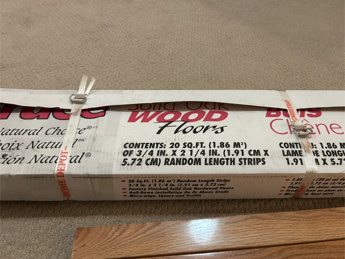 Bruce Solid Oak Wood Floors 20 Sq.Ft