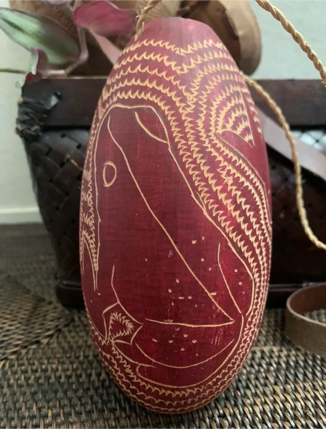 #🎁idea•Hand Carved Gourd planters image indicator(8)