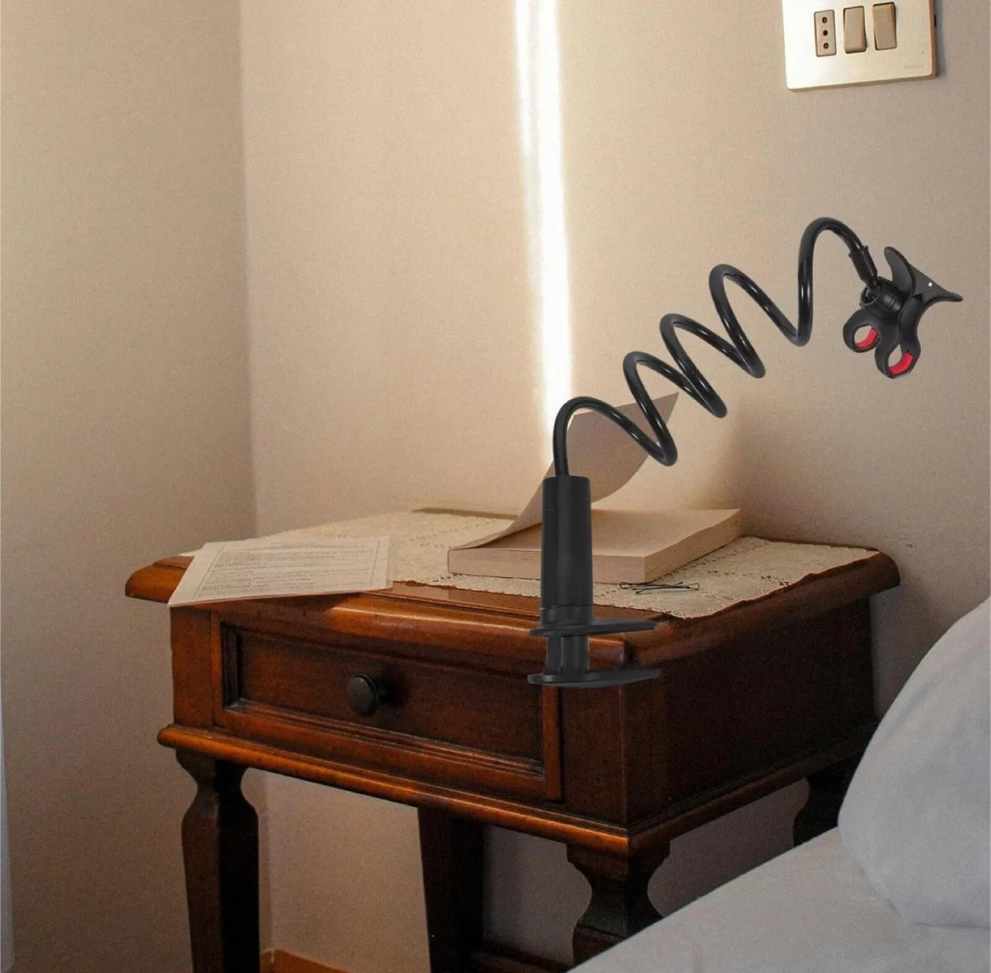 NEW Flexible Gooseneck Phone Holder #Cleanout