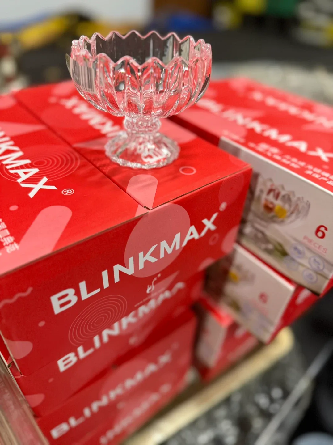 BLINKMAX Crystal Dessert Bowls (6 pieces)