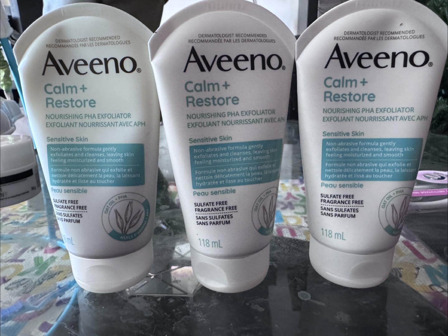 Aveeno Calm + Restore PHA Exfoliator (118ml)
