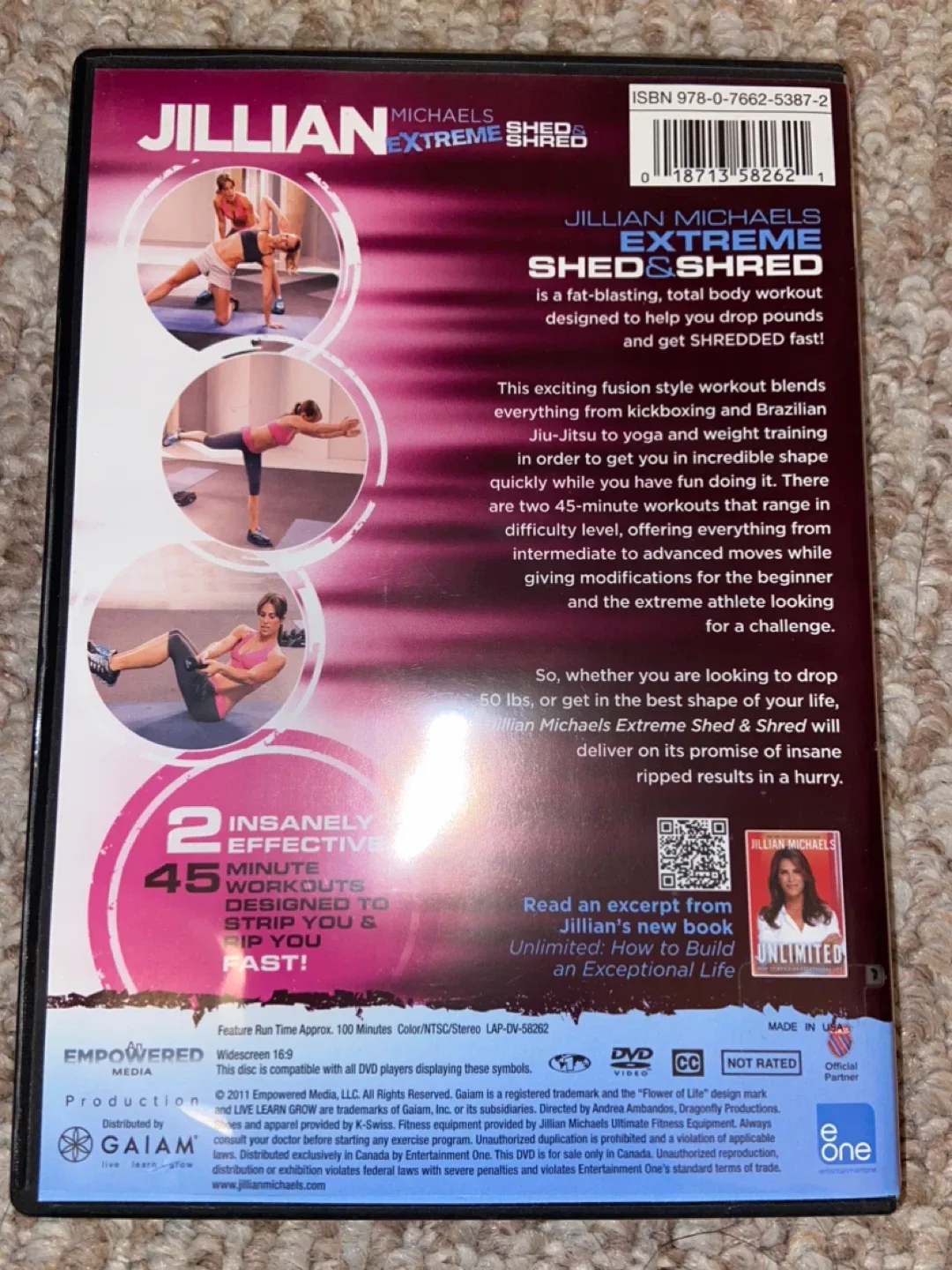 Jillian Michaels: Extreme Shed & Shred DVD image indicator(2)