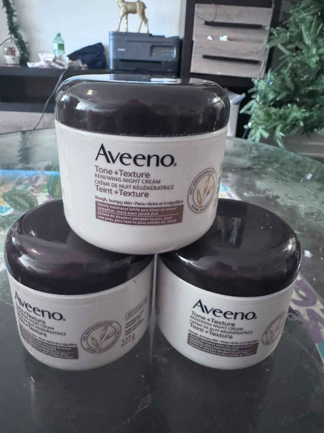 Aveeno Tone + Texture Renewing Night Cream